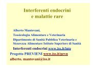 Il Ruolo degli interferenti endocrini nella patogenesi di tumori ... - siass