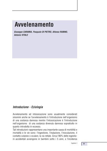 Avvelenamento - Bambino Progetto Salute