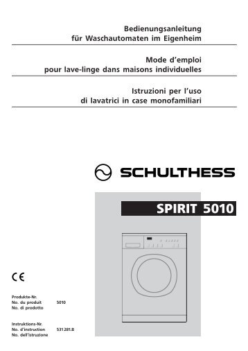 SPIRIT 5010 - Schulthess