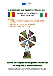 agricultural and environmental english - ISI Duca degli Abruzzi