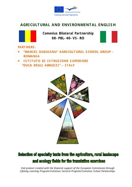 agricultural and environmental english - ISI Duca degli Abruzzi
