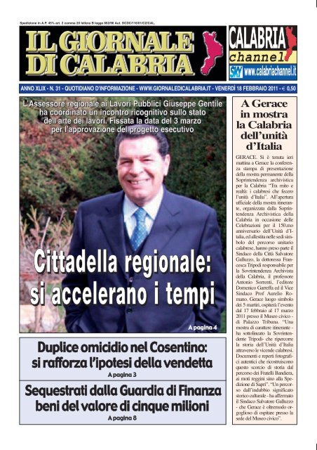 MAC HD DEL 18022011 - Il Giornale di Calabria