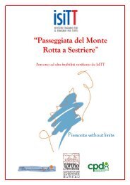 Monte Rotta a Sestriere - Turismabile