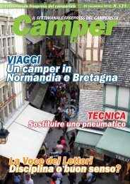 N.131 Il settimanale freepress del camperista - Camperpress