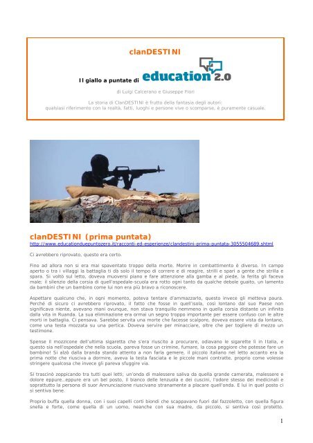 tutte le puntate precedenti - Education 2.0