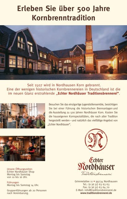 Spielzeitheft Theater Nordhausen 2013/2014