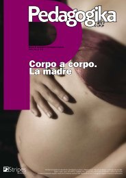 Corpo a corpo. La madre - Pedagogika