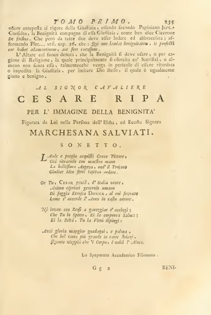 Iconologia del cavaliere Cesare Ripa, perugino