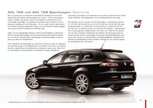 Alfa 159 - Alfa 159 Sportwagon