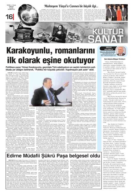 Tevatür bitiyor - Belde Gazetesi