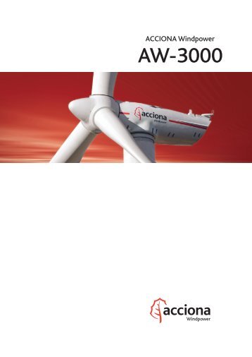 AW-3000 - ACCIONA Energy