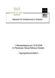 1. Netzwerktagung am 16.05.2008 im Plenarsaal, Neues Rathaus ...