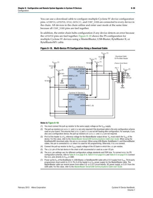 Configuration and Remote System Upgrades in Cyclone IV ... - Altera