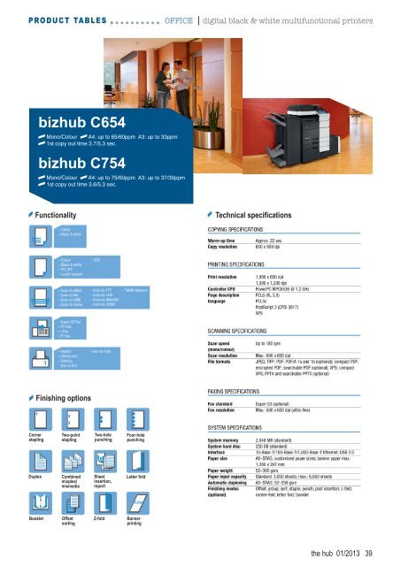 bizhub C284 - Konica Minolta bizhub