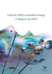Towards 100% renewable energy in Belgium by 2050 - Vito