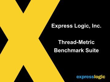 Measuring Real-Time Performance Of An RTOS - Express Logic