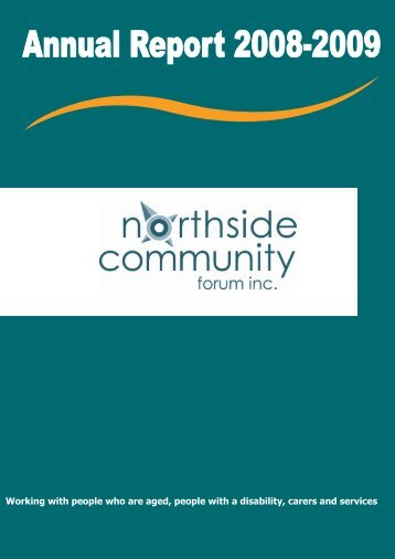 President's Report - Northside Community Forum Inc.