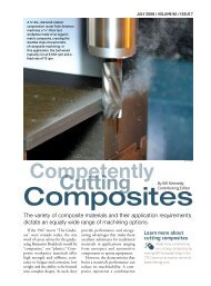 Composites - Cutting Tool Engineering