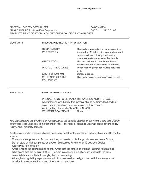 Print MSDS - Miller Electric Company Publications