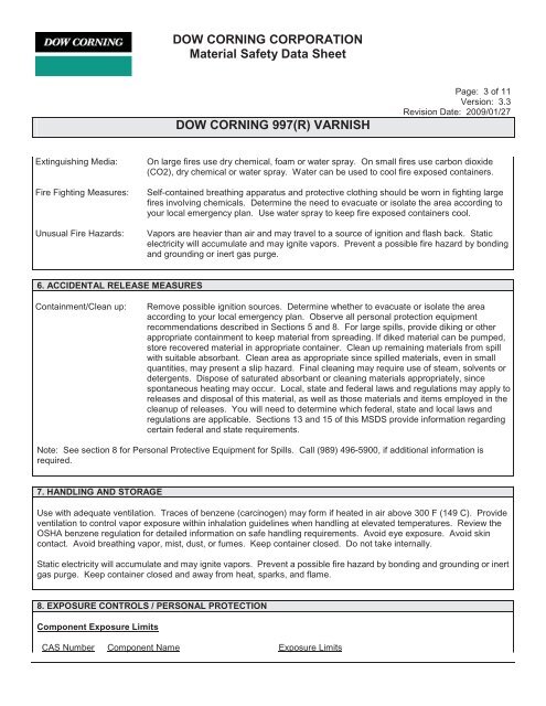 Print MSDS - Miller Electric Company Publications