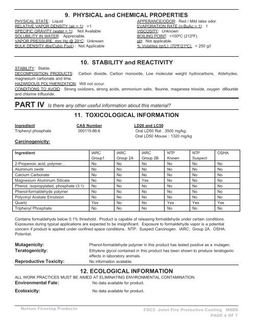 Print MSDS - Miller Electric Company Publications