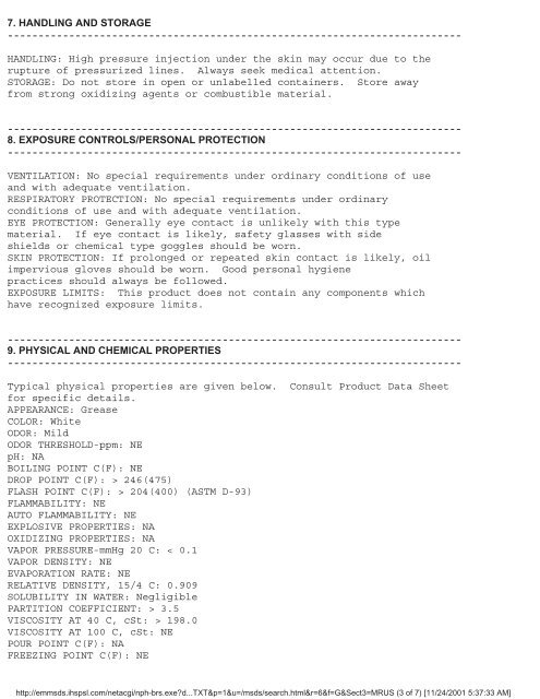 Print MSDS - Miller Electric Company Publications