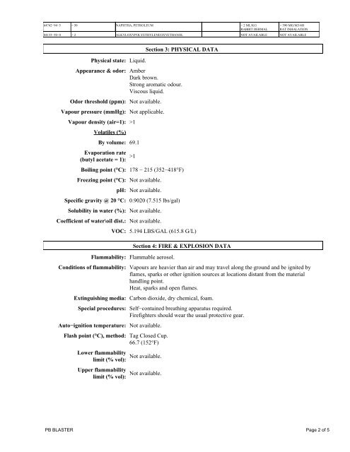 Print MSDS - Miller Electric Company Publications