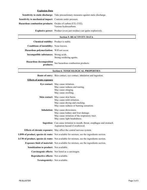 Print MSDS - Miller Electric Company Publications