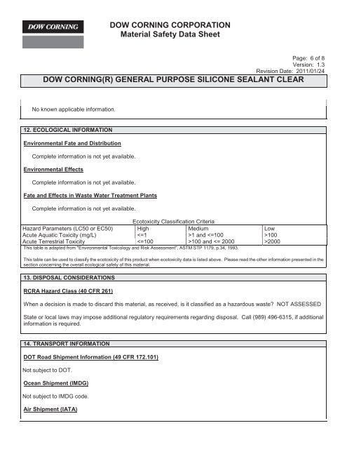 Print MSDS - Miller Electric Company Publications