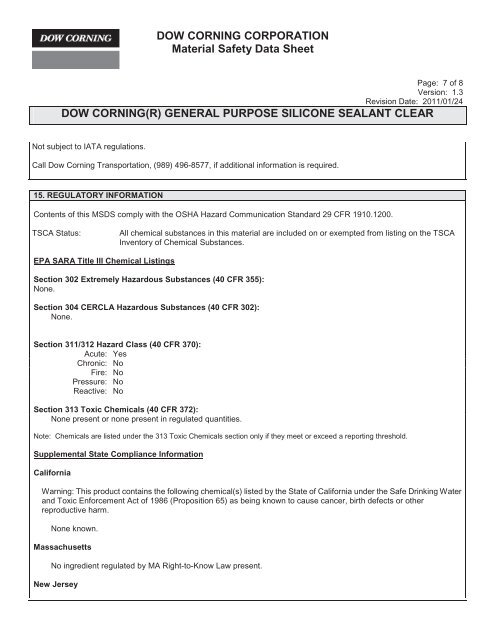 Print MSDS - Miller Electric Company Publications