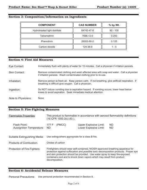 Print MSDS - Miller Electric Company Publications