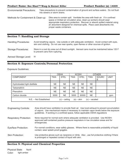 Print MSDS - Miller Electric Company Publications