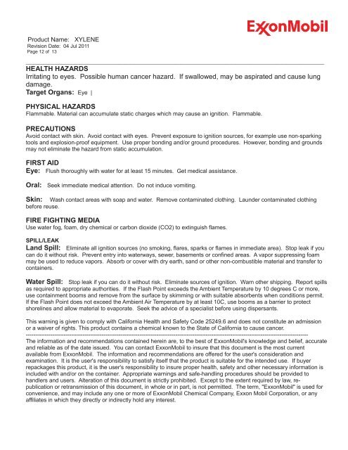 Print MSDS - Miller Electric Company Publications