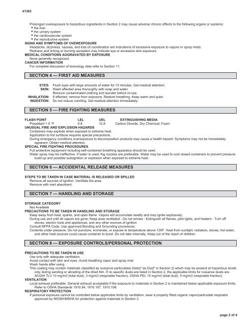 Print MSDS - Miller Electric Company Publications