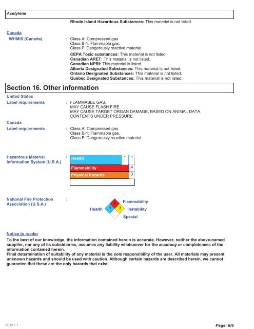 Print MSDS - Miller Electric Company Publications