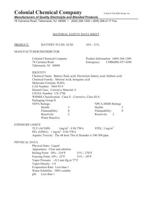 Print MSDS - Miller Electric Company Publications