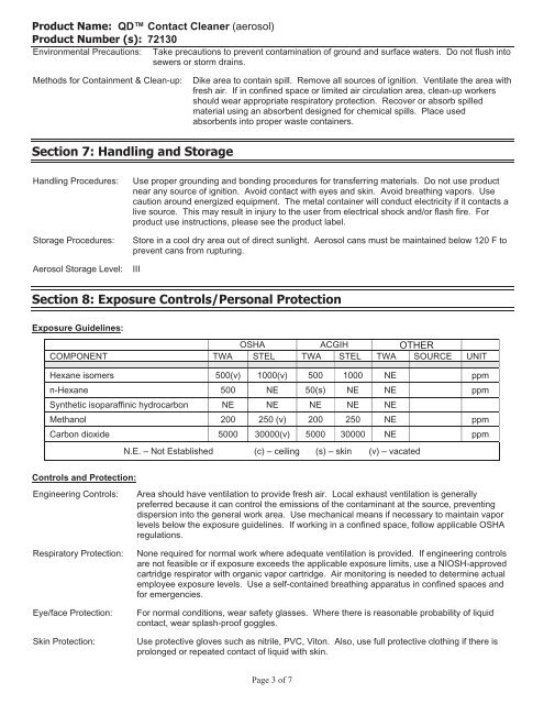 Print MSDS - Miller Electric Company Publications