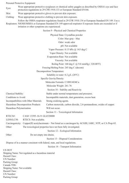 Print MSDS - Miller Electric Company Publications