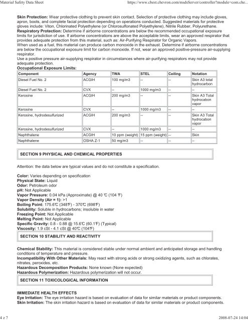 Print MSDS - Miller Electric Company Publications