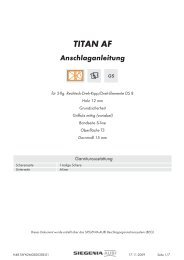 TITAN AF - siegenia aubi