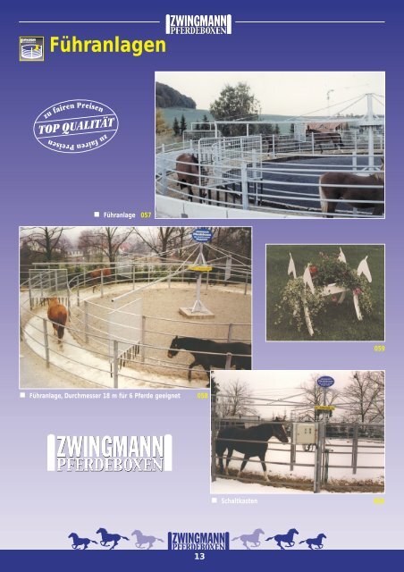 Unser Katalog als PDF! - Pferdeboxen Zwingmann