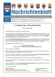 8. Vogtsburger Gesundheitstag - Vogtsburg im Kaiserstuhl