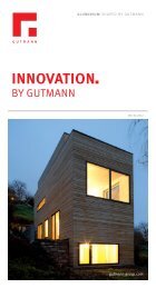 INNOVATION - Gutmann AG