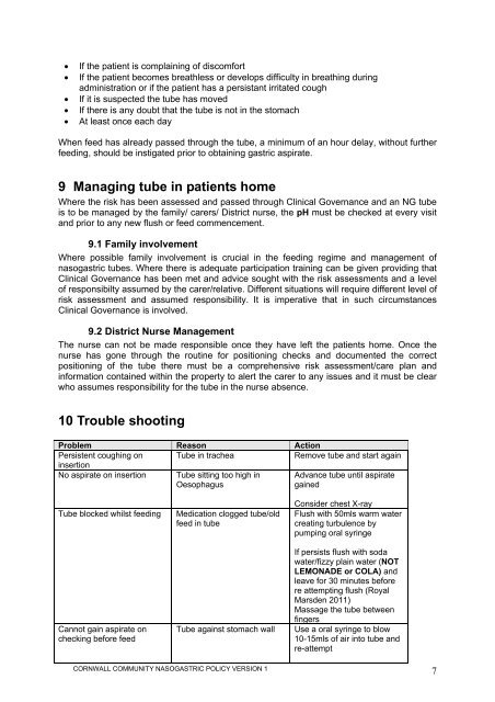 Home Care Clinical Governance