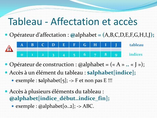 Formation Perl - Inra