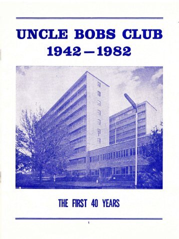 UNGLE BOBS GLUB - Uncle Bobs Club Website