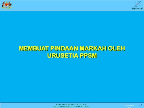 LAPORAN NILAIAN PRESTASI BAGI URUSETIA PPSM - Hrmis