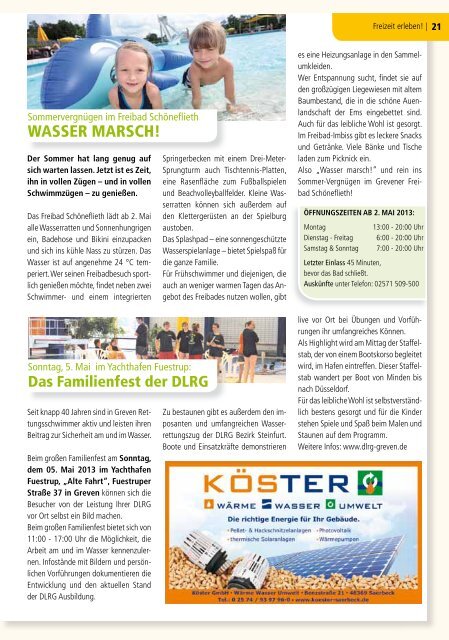 48zwo - Ausgabe 2/2013 - Stadt Greven
