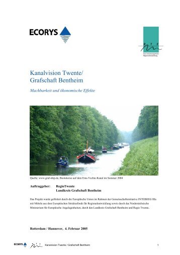 Kanalvision Twente - Grafschaft Bentheim Tourismus
