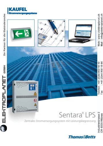 Sentara® LPS - Elektroplanet GmbH